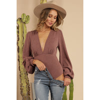 Sweater Body Suit-[Womens_Boutique]-[NFR]-[Rodeo_Fashion]-[Western_Style]-Calamity's LLC