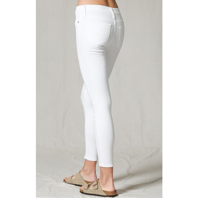 The perfect White High Waist Skinny, by Blank Page-Bottoms-[Womens_Boutique]-[NFR]-[Rodeo_Fashion]-[Western_Style]-Calamity's LLC