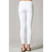 The perfect White High Waist Skinny, by Blank Page-Bottoms-[Womens_Boutique]-[NFR]-[Rodeo_Fashion]-[Western_Style]-Calamity's LLC